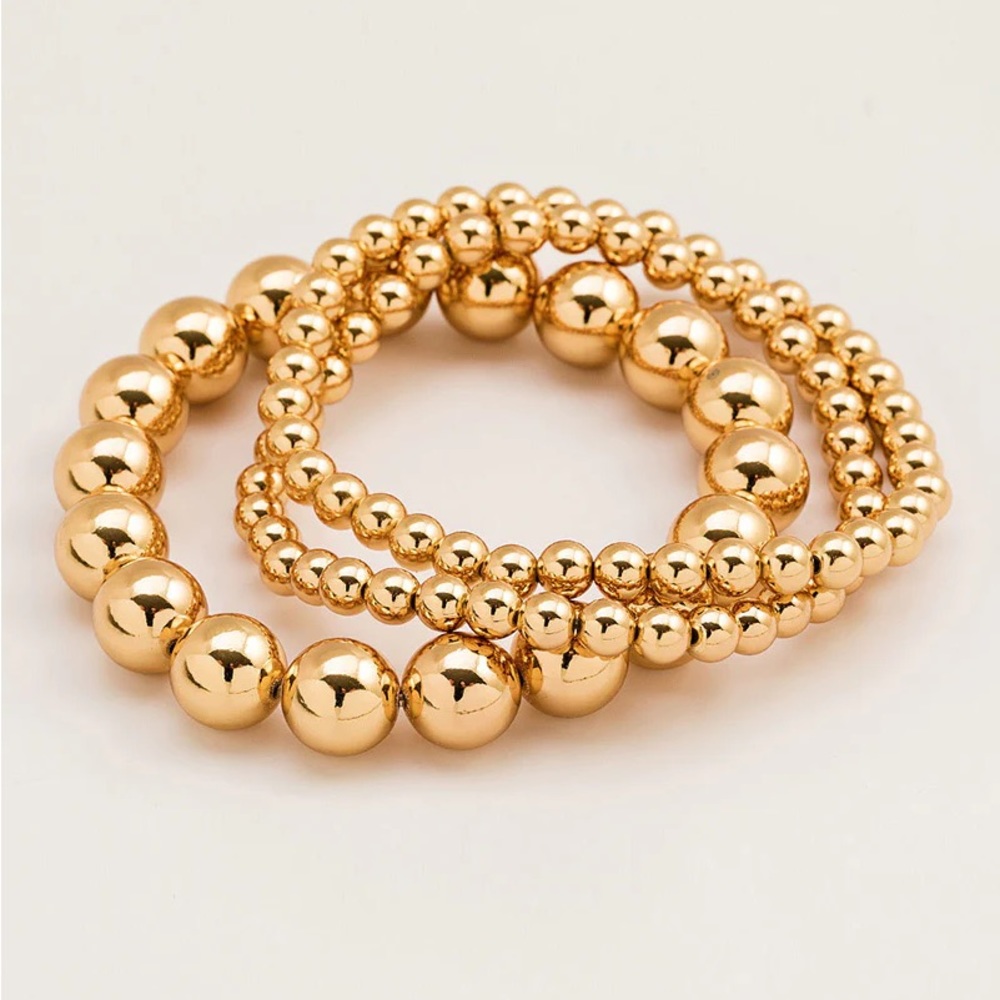 Gorjana Newport single bracelet in gold